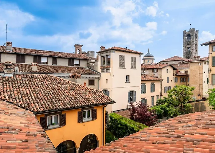La Torretta Panorama Lägenhet Bergamo